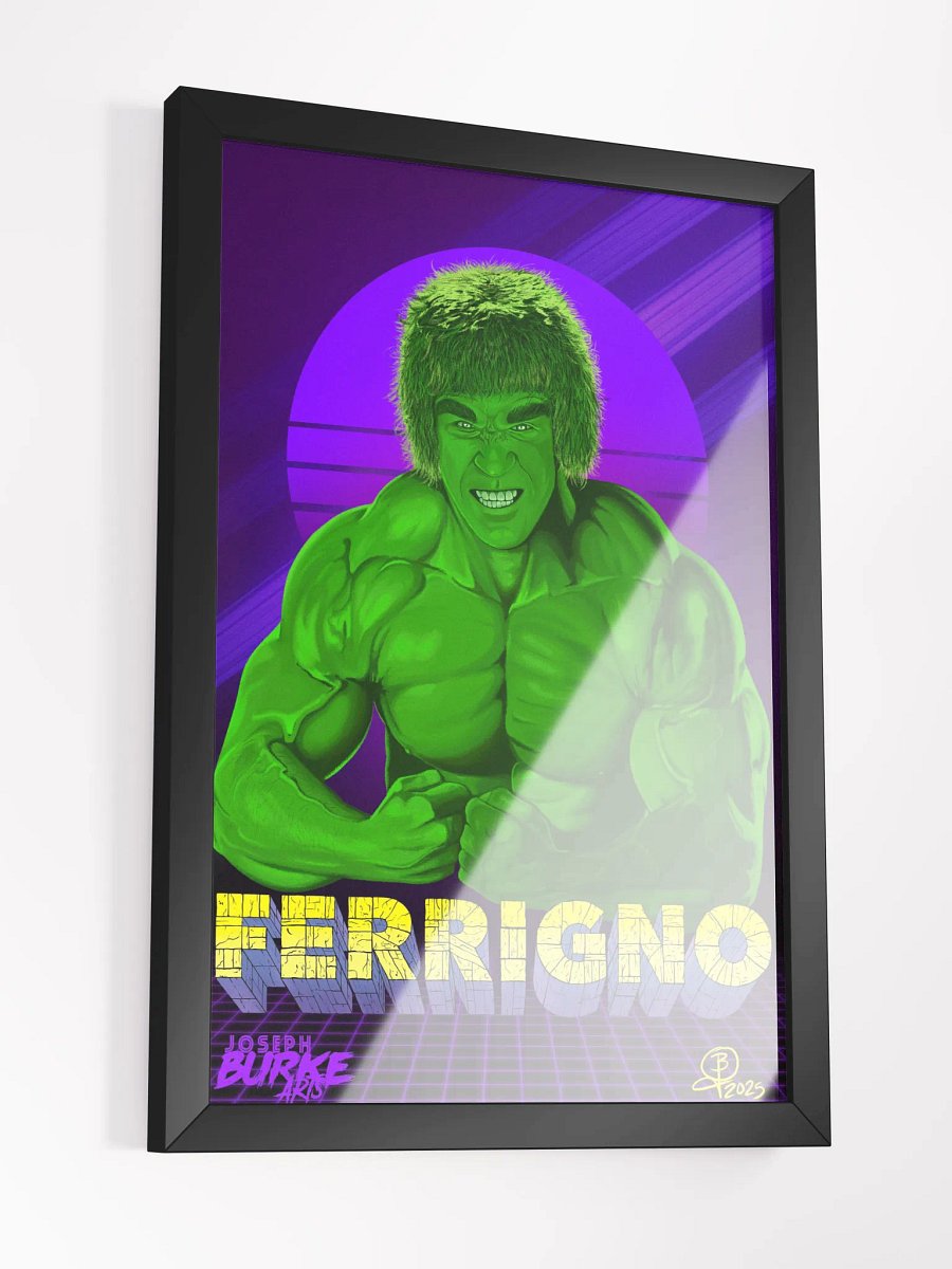 Lou Ferrigno's Hulk Framed Art Print product image (3)