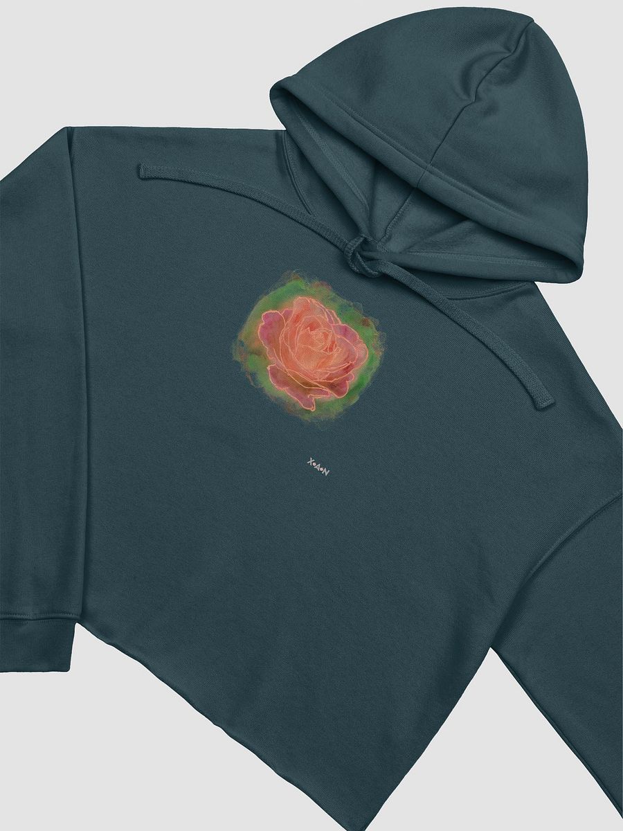 Rose Watercolour (cropped hoodie.) product image (2)