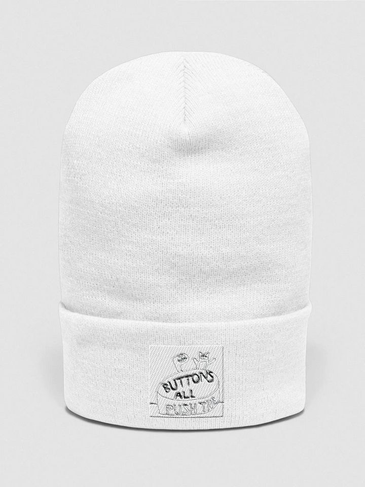 ALL THE BUTTONS beanie product image (1)
