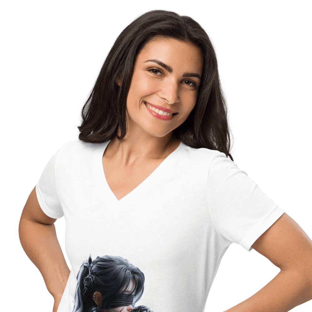 Bella+Canvas Women's Relaxed V-Neck T-Shirt product image (10)
