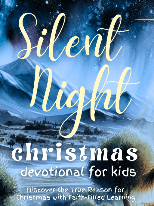 Silent Night: A Christmas Devotional for Kids [digital printable] product image (1)
