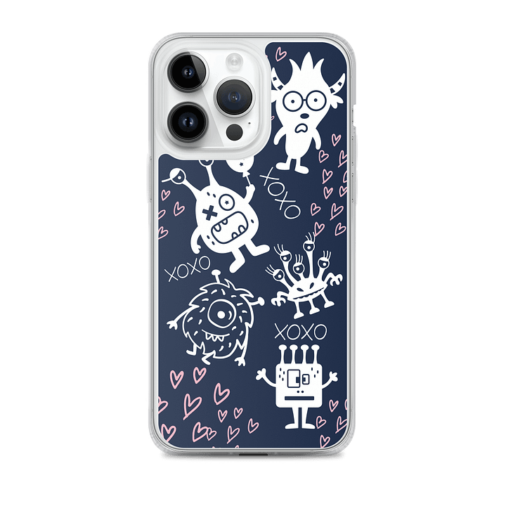 XOXO Space Monster Mashup MagSafe® Clear Case product image (2)