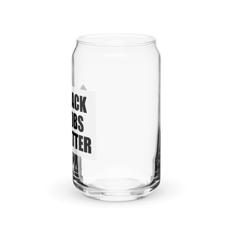 Ethan-Black Jobs Matter-CAN-SHAPED GLASS product image (39)