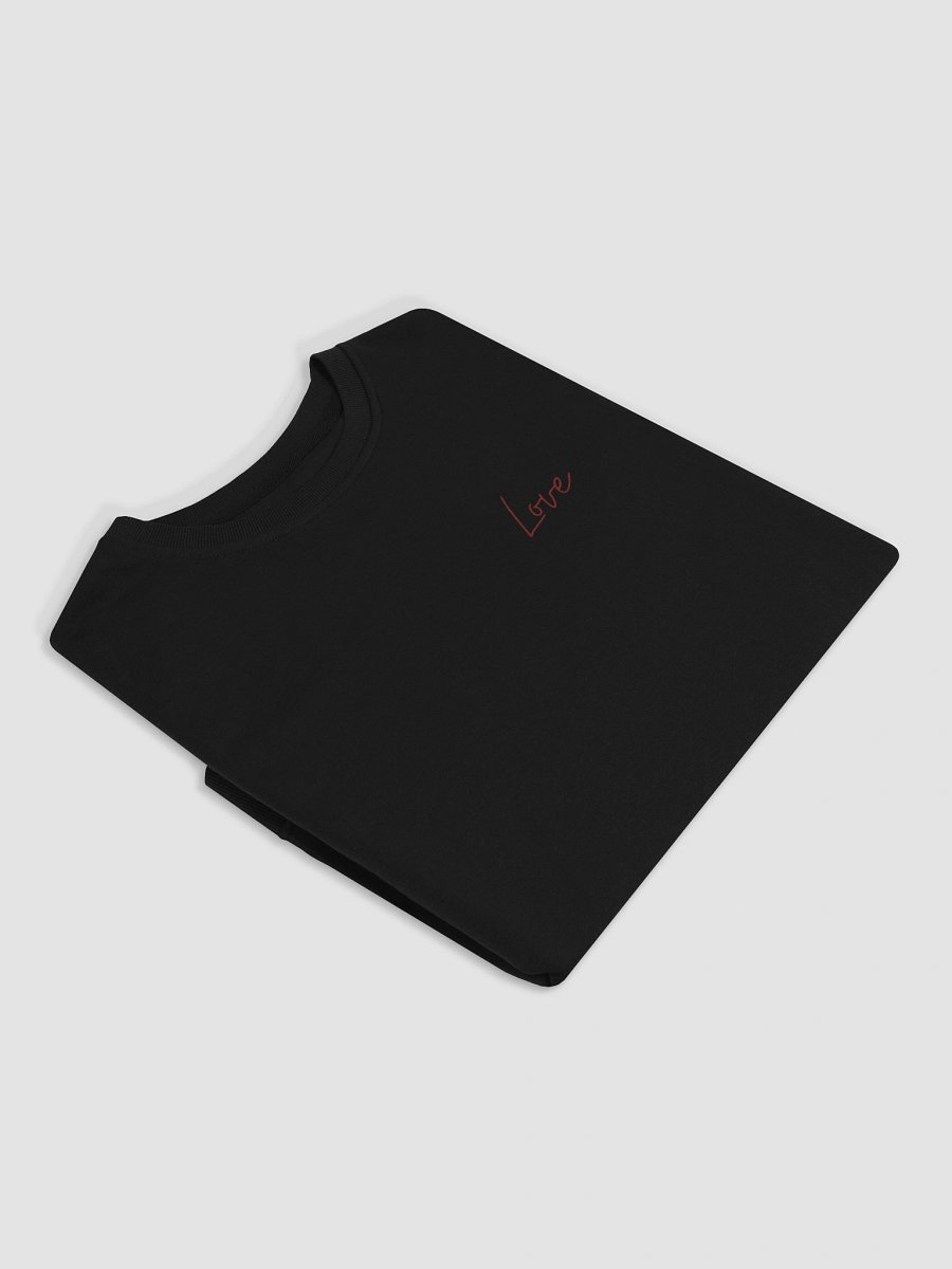 “Carry Peace, Choose Love” Embroidered Sweatshirt – Minimalist Poetic Design, Unisex Sweatshirt product image (3)