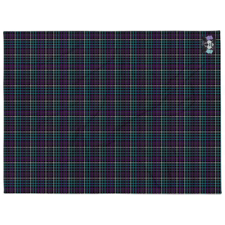 Black Plaid Throw Blanket product image (1)