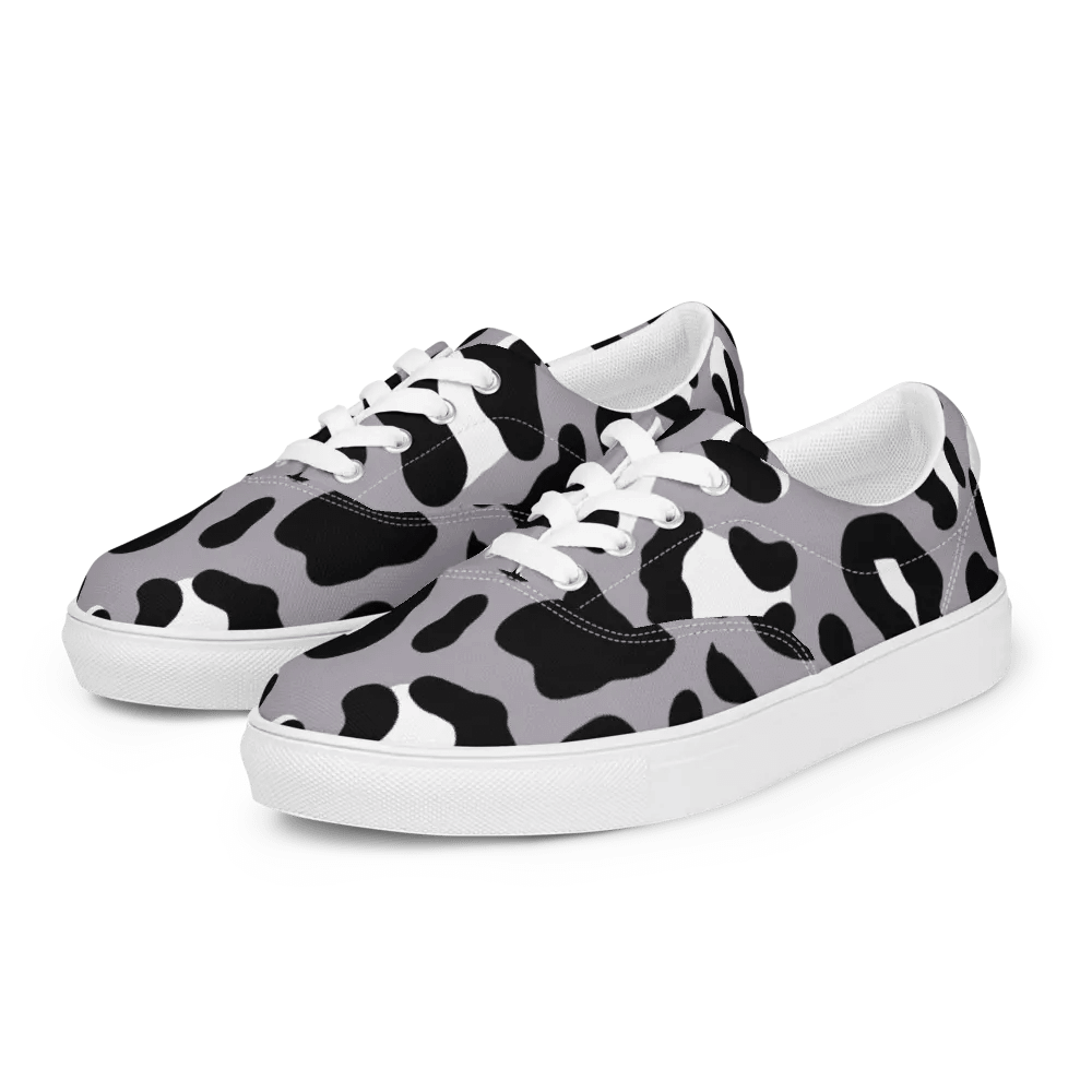 Wild Laces: Women's Animal Print Canvas Shoes product image (3)
