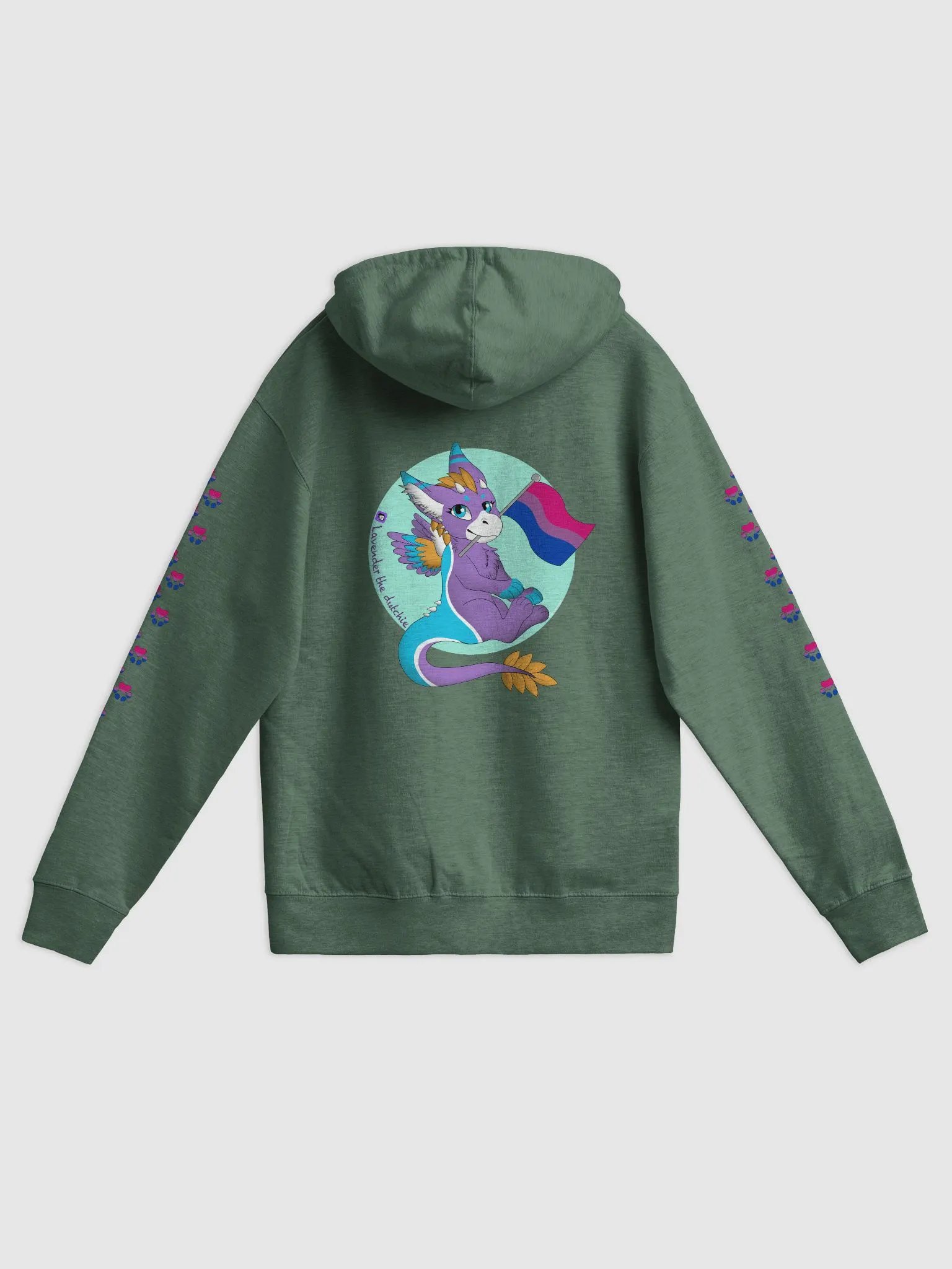 Pride Month-Bisexual Zip-Up Hoodie product image (6)
