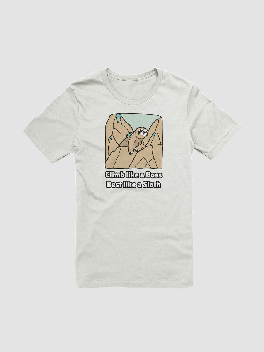 Climb Like a Boss Rest Like a Sloth - Climbing T-Shirt product image (1)