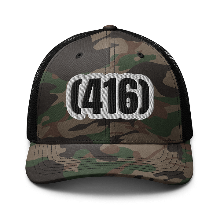 416 Camo Trucker Hat product image (1)