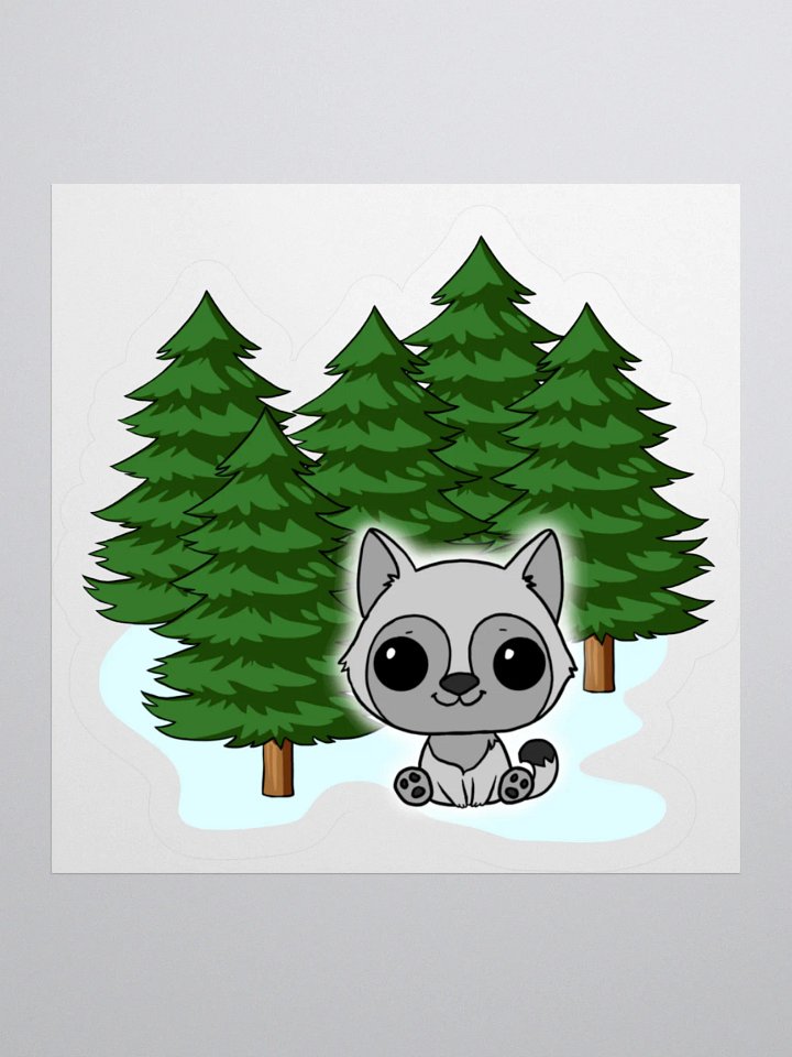 Moon Moon the Amarok Cryptikids Sticker product image (1)