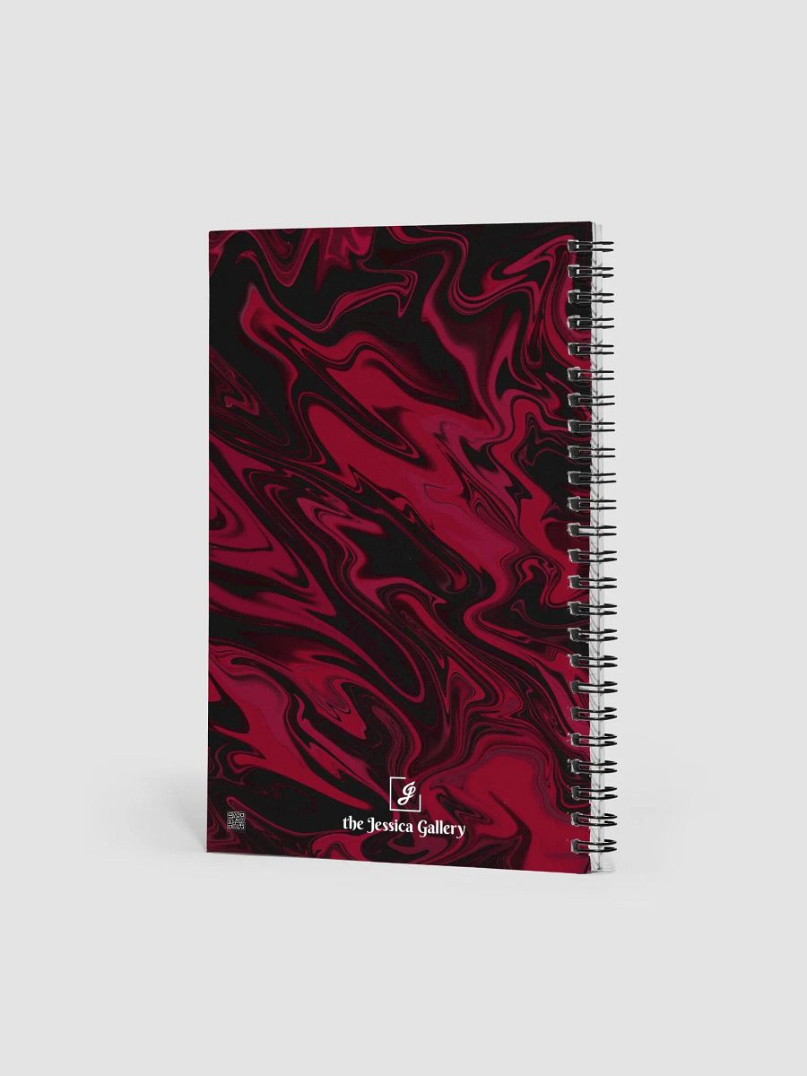 Stylish Ghost Dotted Spiral Notebook product image (4)