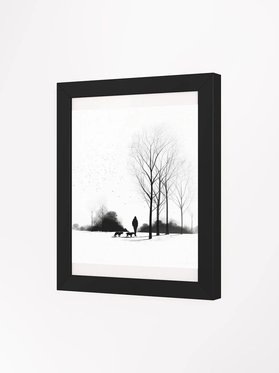 Minimalist Monochrome Wall Art - Walk in the Park 3 product image (19)