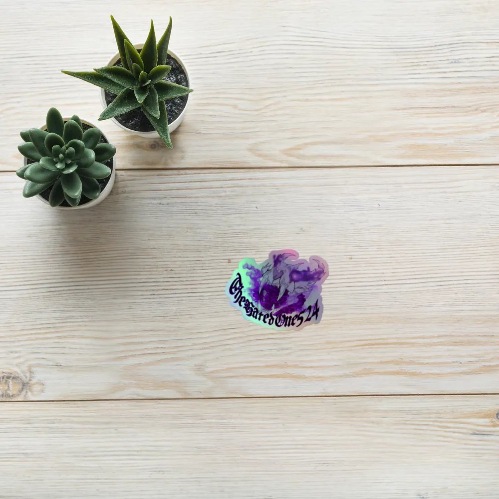 TheHatedOne Sticker (Purple) product image (10)