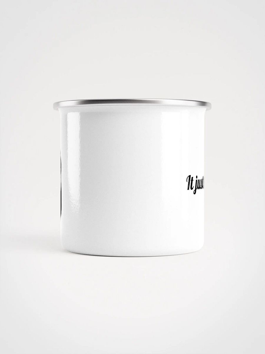 "It just takes time" Enamel Mug product image (2)