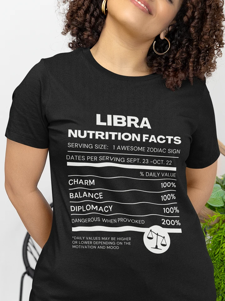 Libra Nutrition Facts Tee product image (1)