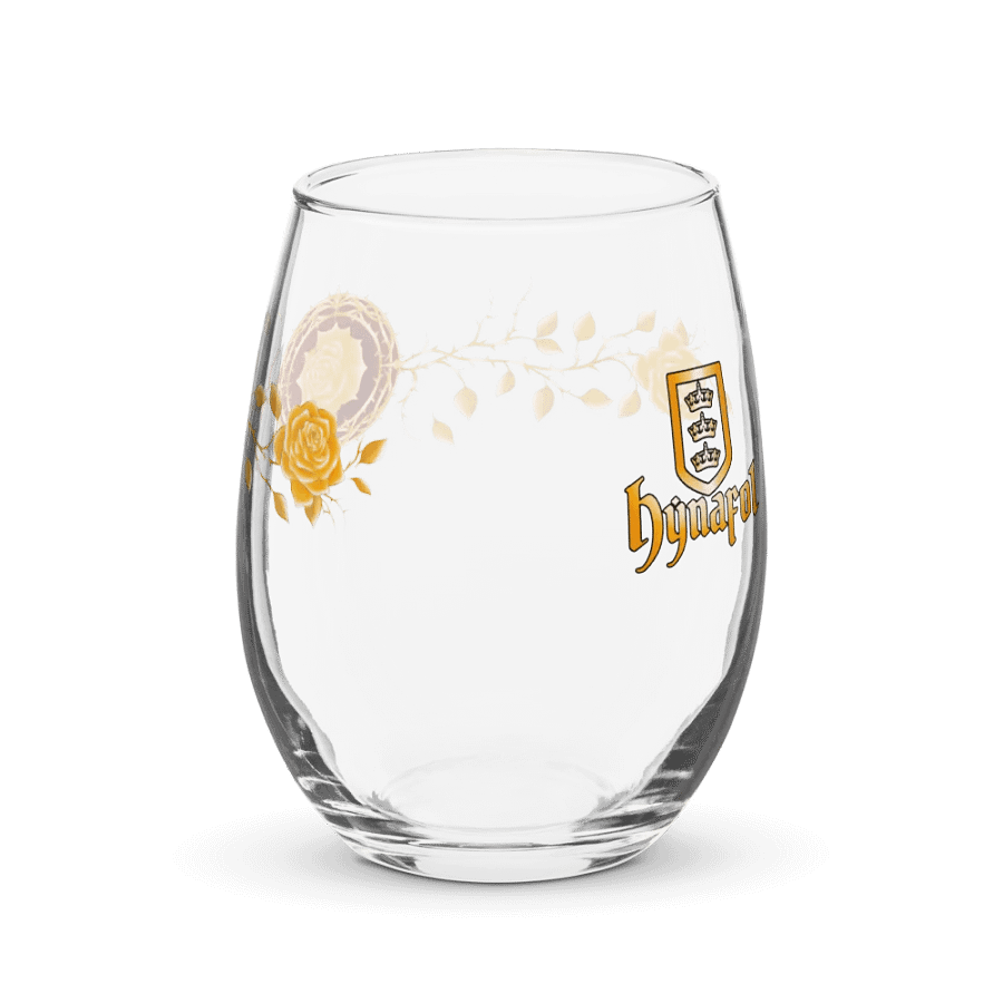 The Golden Rose Wine Glass product image (3)