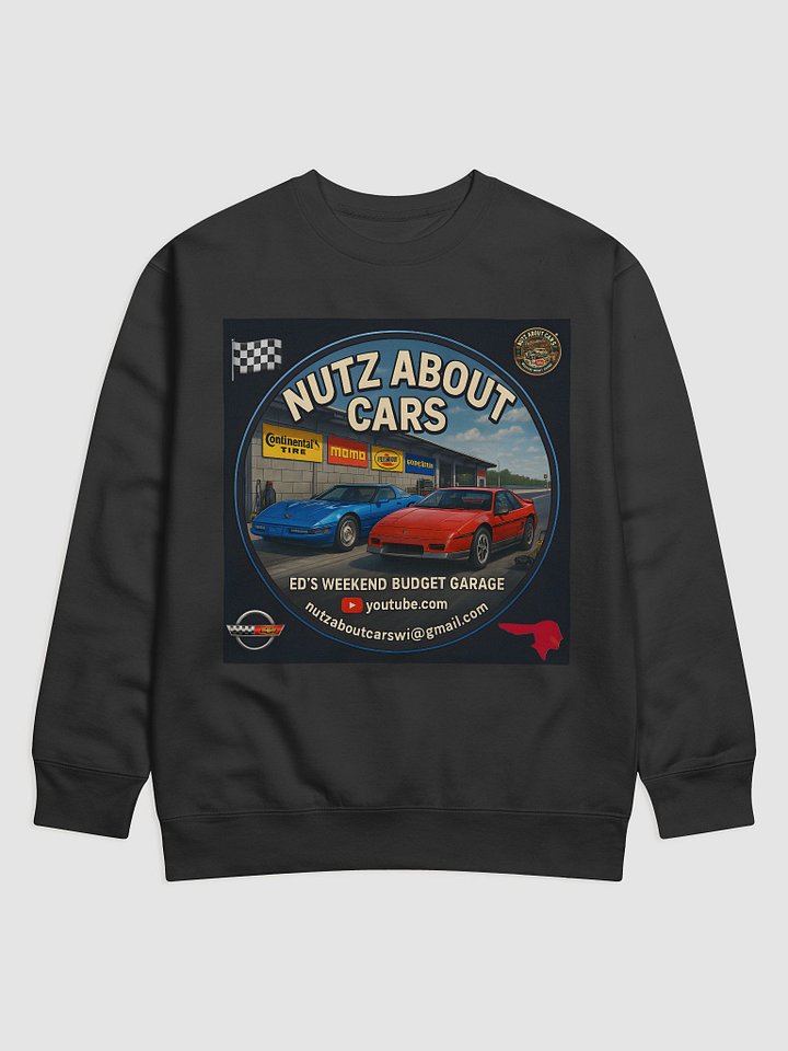 Nutz About Cars Weekend Garage Sweatshirt product image (1)