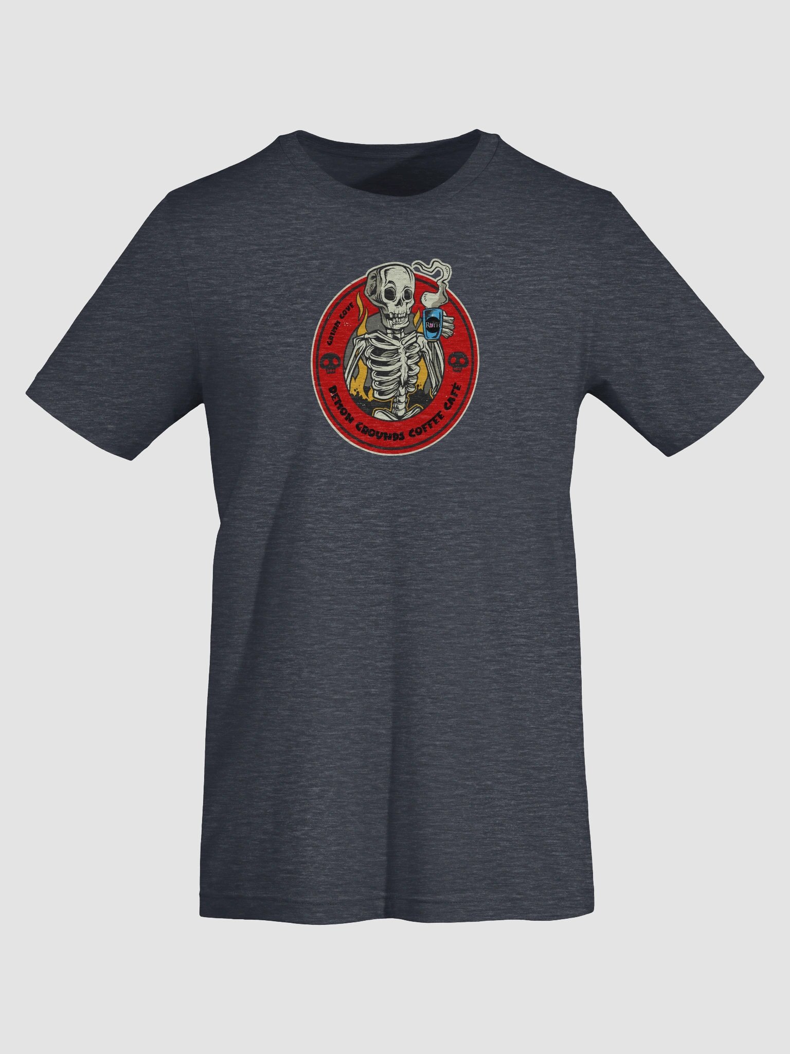 Grimm Cove Demon Grounds Coffee Cafe T-Shirt product image (61)