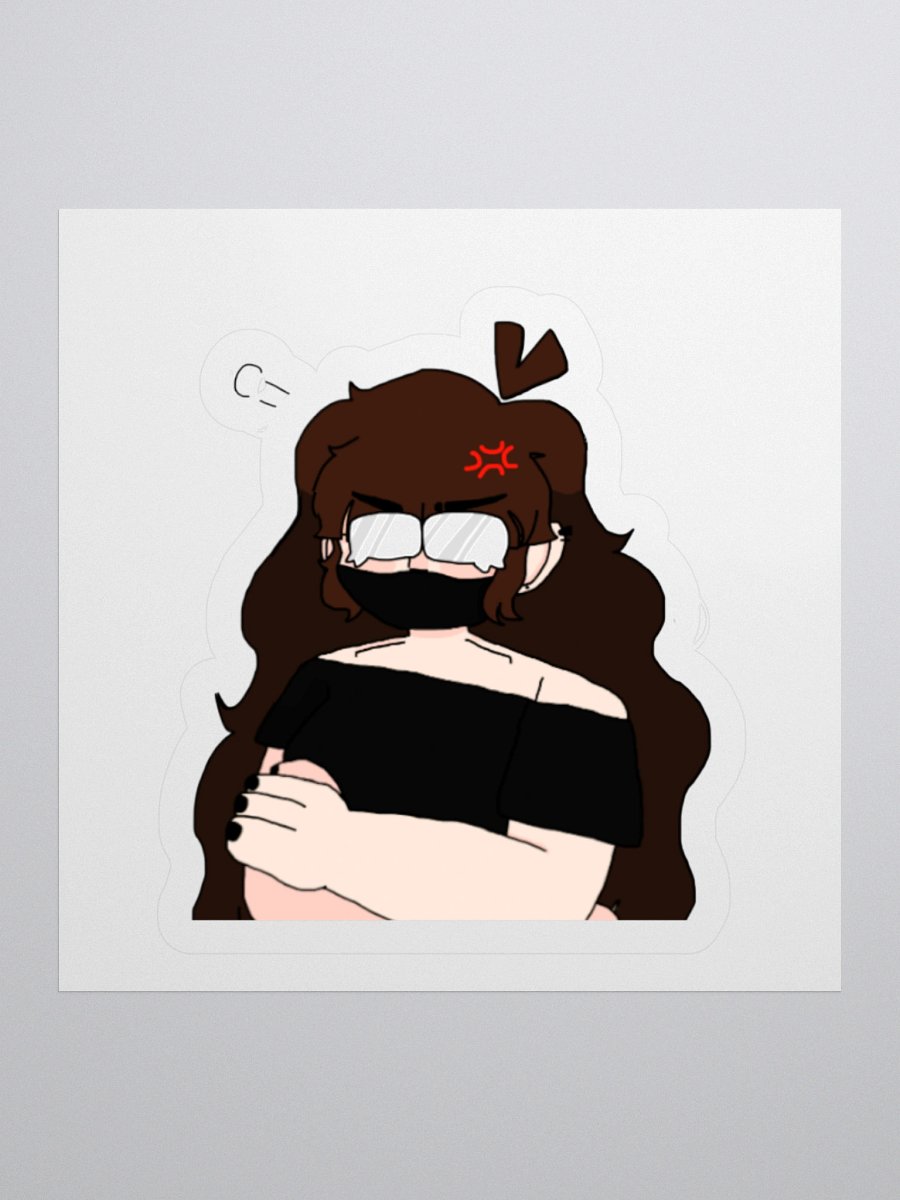 Ray Sticker (Angry) product image (2)