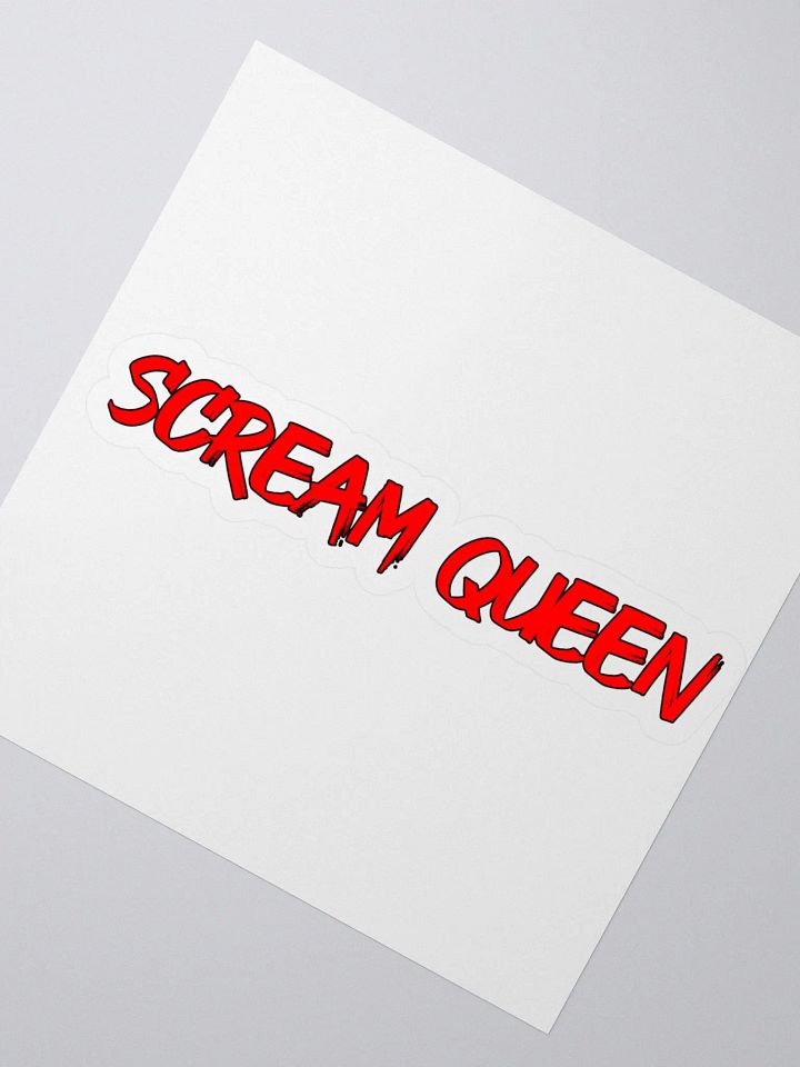Scream Queen sticker product image (2)