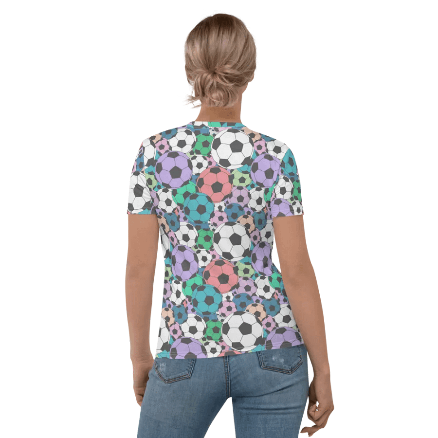 Yay Sports Soccer Football All Over Print T-shirt product image (4)