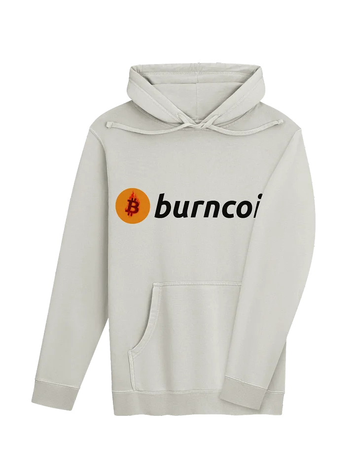 Burncoin Hoodie - Pigment Dyed Light product image (2)