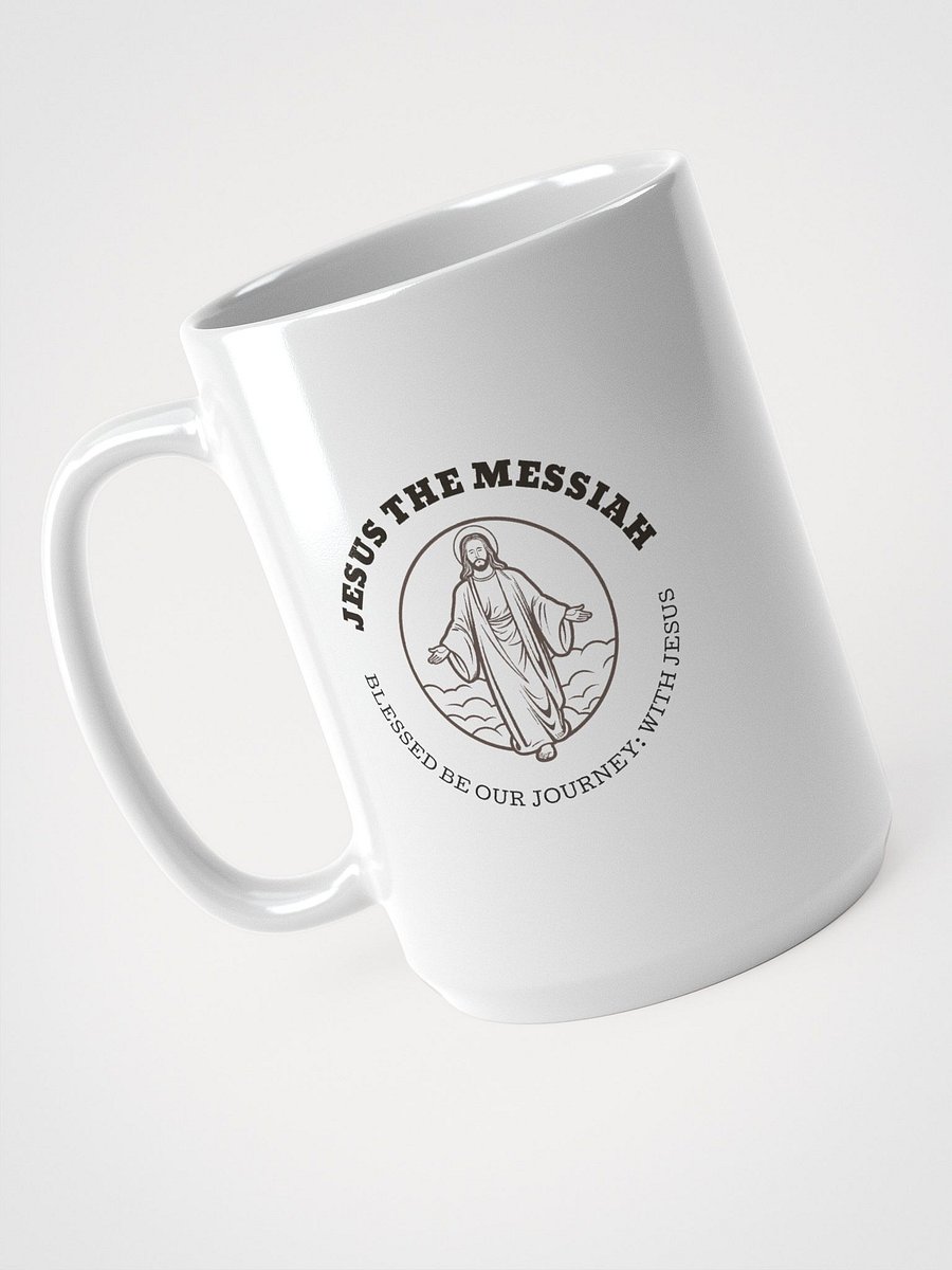 Jesus The Messiah Ceramic Mug – “Blessed Journey” Morning Edition product image (4)