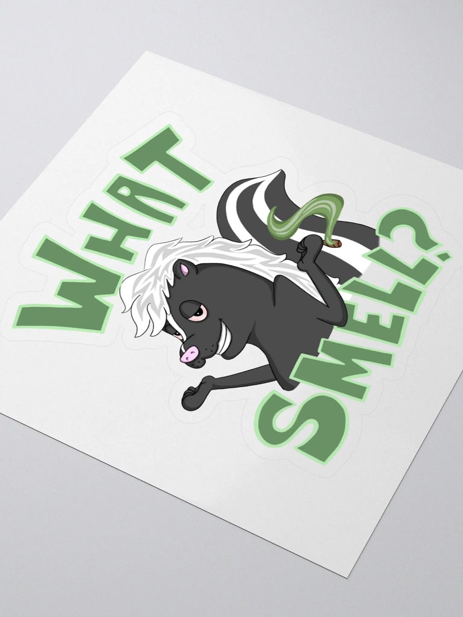 Something Smells Skunky! Sticker product image (3)