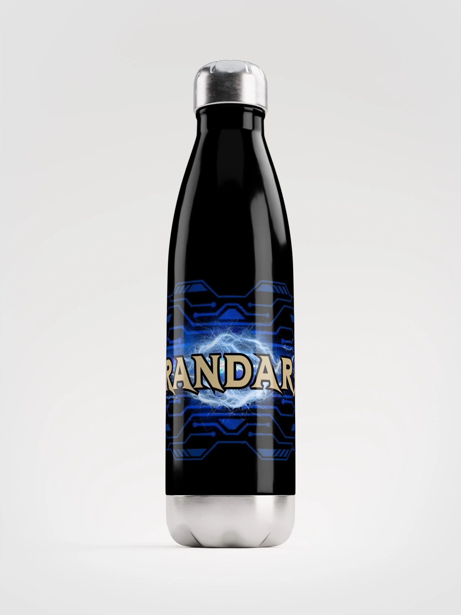 Aerandariel Electric Blue Stainless Water Bottle product image (1)