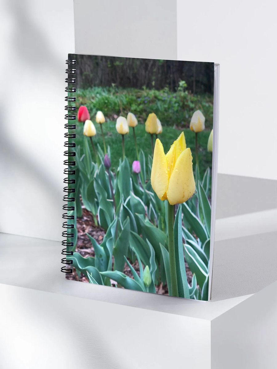 Spring Tulips in the Rain Notebook product image (4)