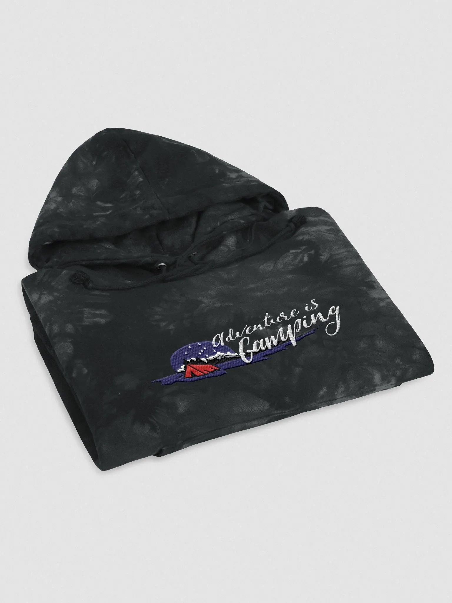 Tie-Dye Hoodie - Adventure is Camping product image (2)