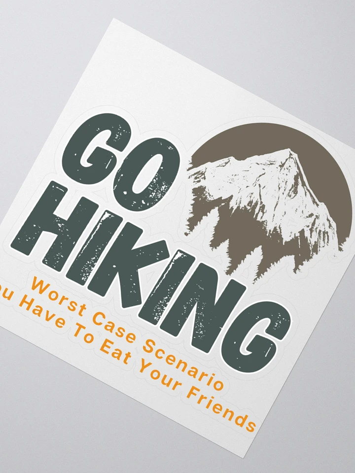 Ho Hiking, Worst Case Sticker product image (2)