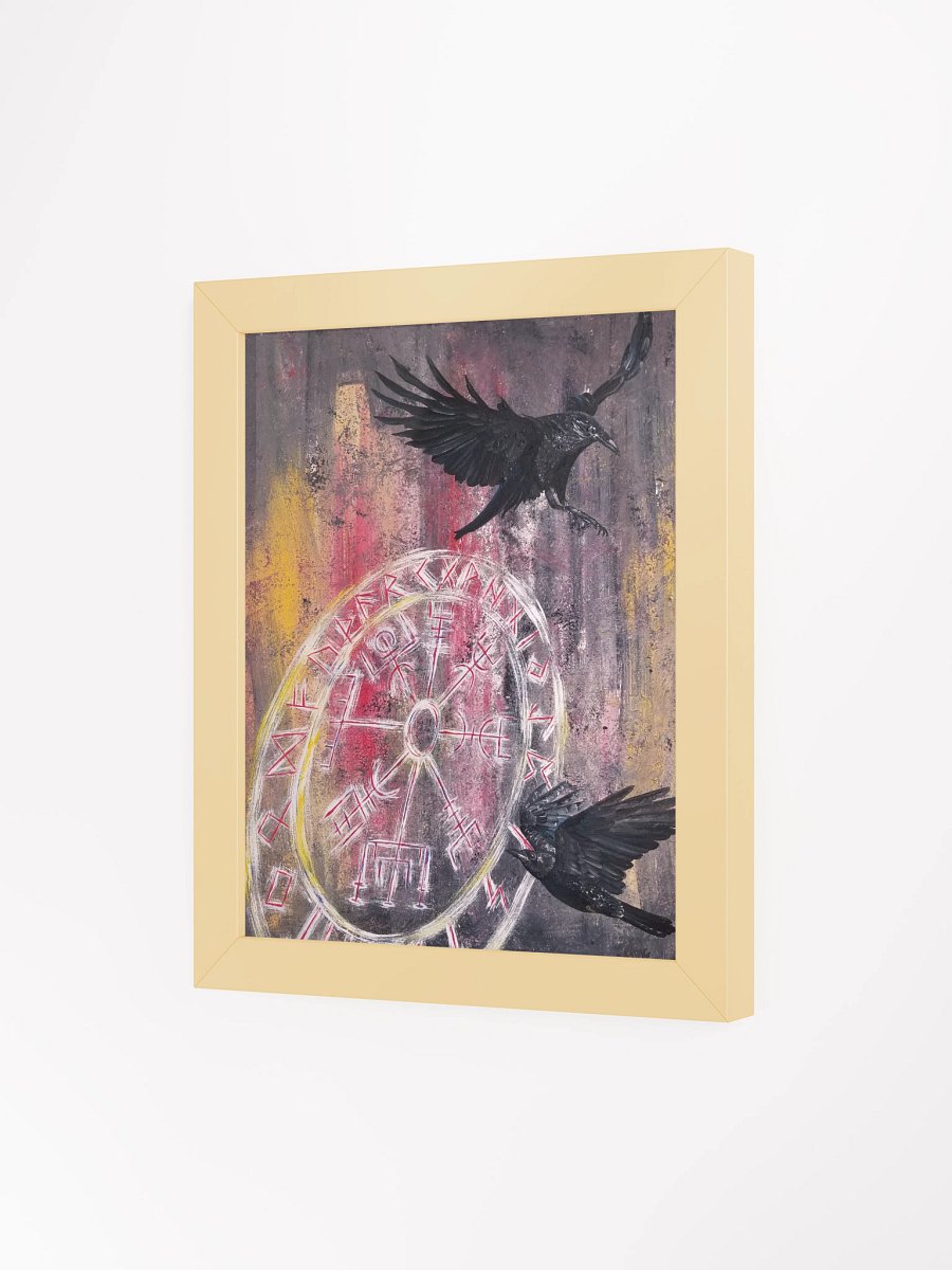 Hither Huginn Thither Muninn Framed Print product image (16)