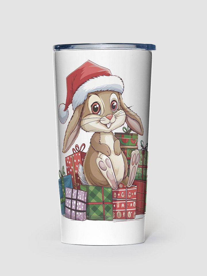 Santa Bunny 20oz Stainless Steel Tumbler product image (1)