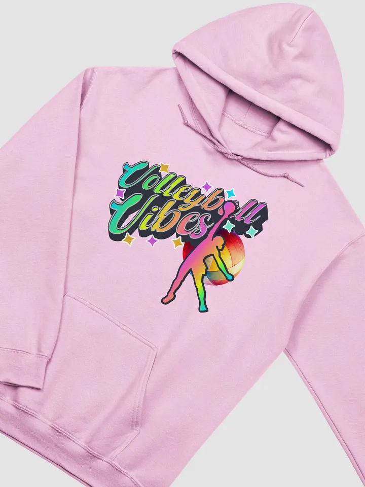 Volleyball Vibes Female Classic Hoodie product image (8)