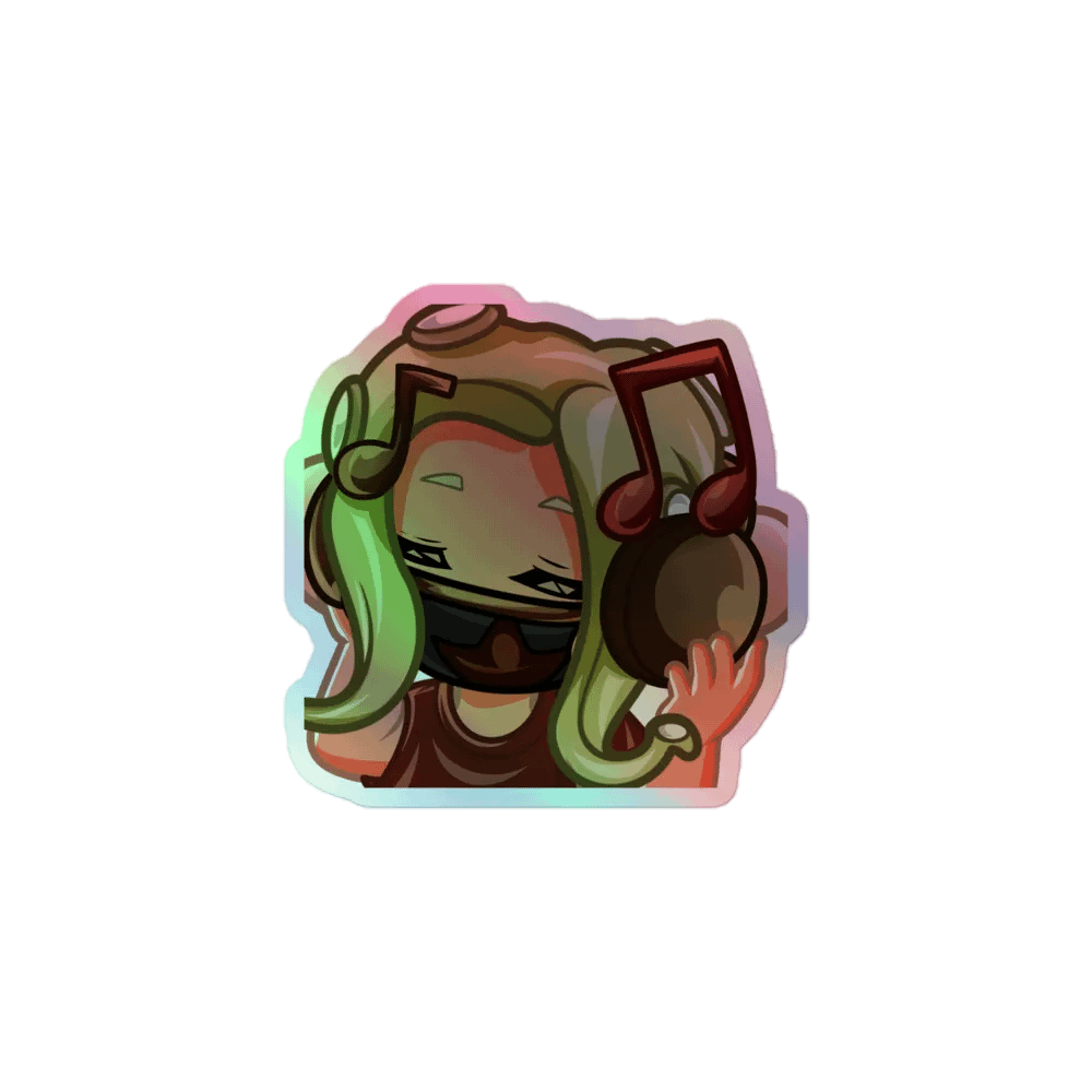 TGSR Groovy Beats Holographic Sticker Pack product image (1)