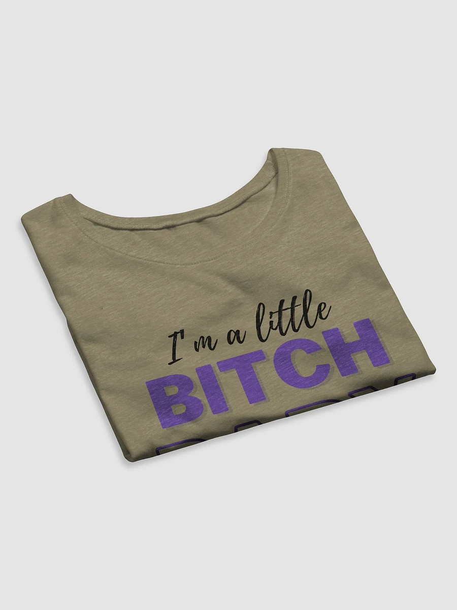 Little Bitch Baby Blk Lettering Cut Off Tee product image (7)