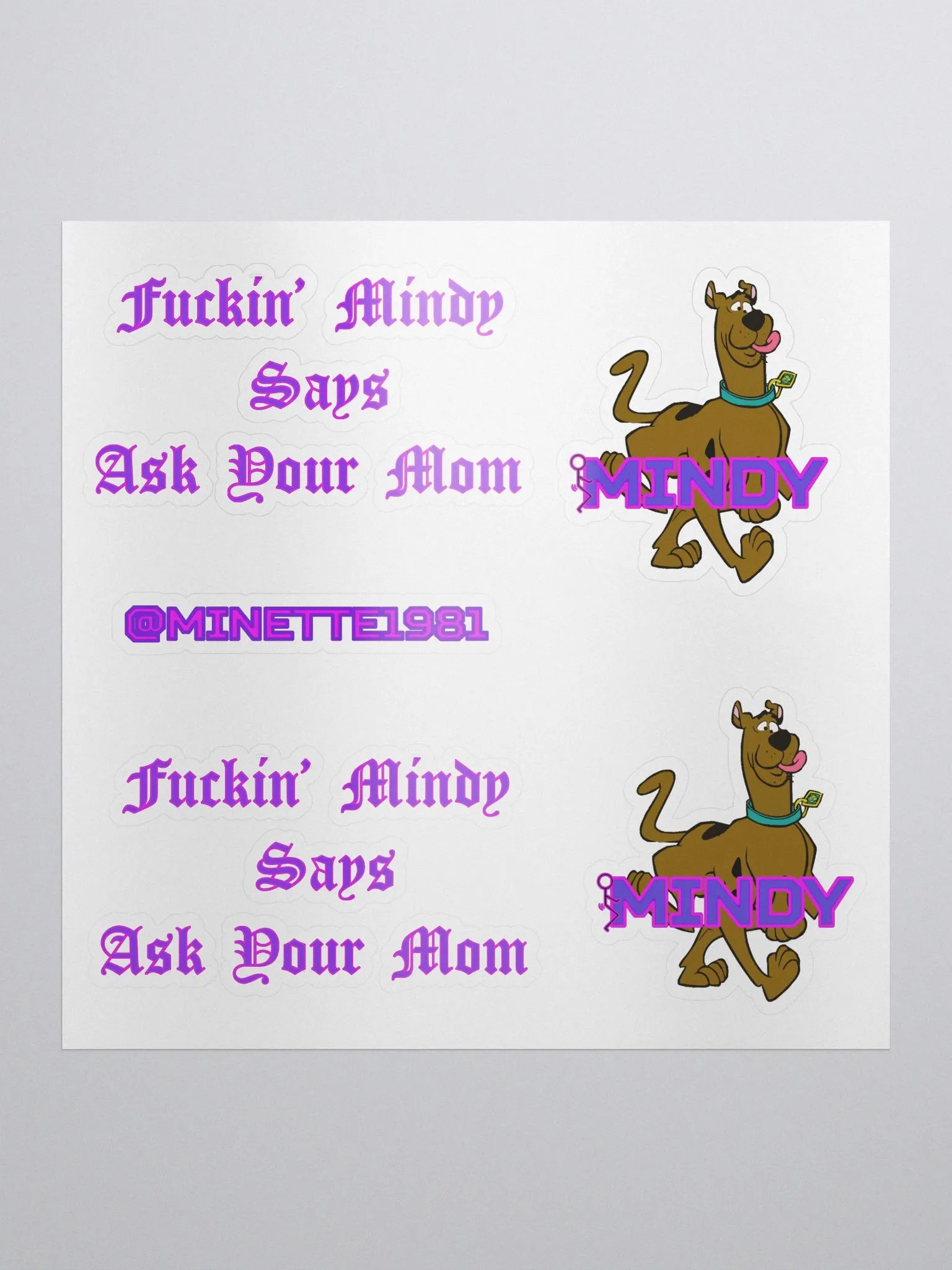 Ask Your Mom Sticker Sheet product image (1)