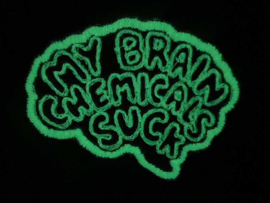 My Brain Chemicals Suck Patch product image (2)
