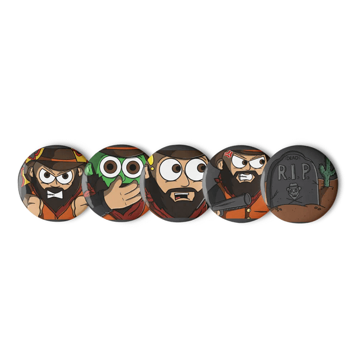 Brute Emote Buttons product image (1)