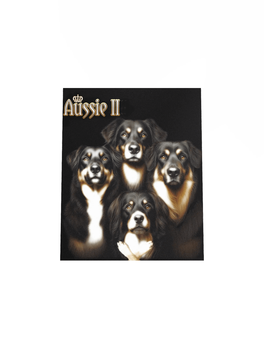 Australian Shepherd Aussie Classic Rock Band Poster product image (4)
