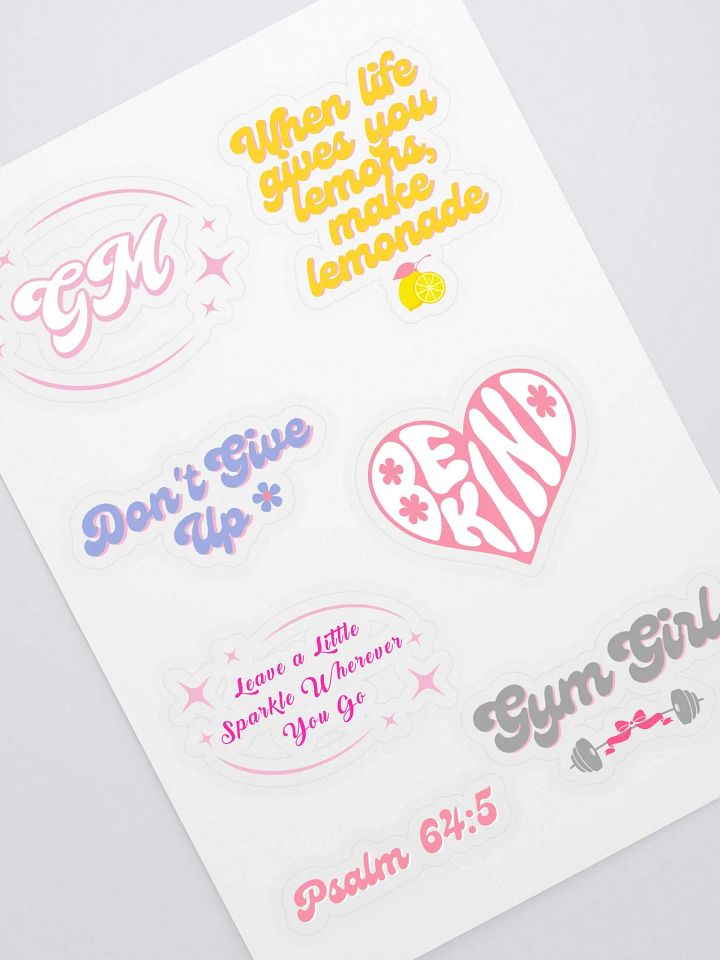GM's favorite stickers 2 product image (1)