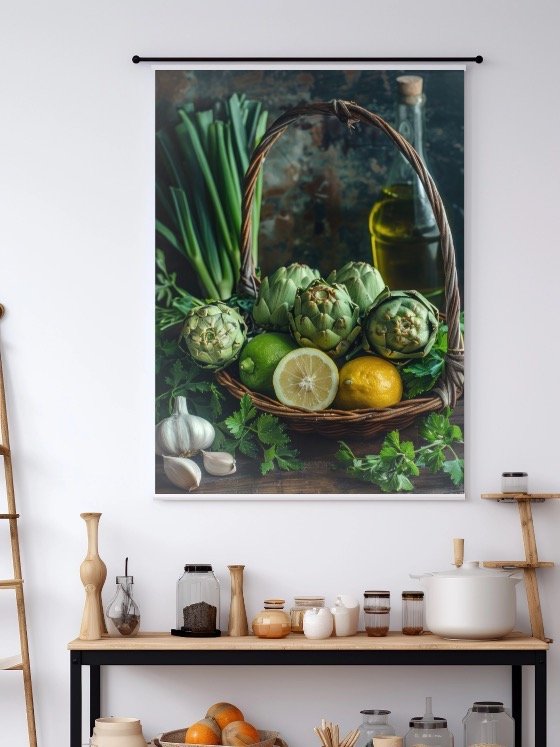 Ingredients for Grilled Artichokes Poster product image (2)