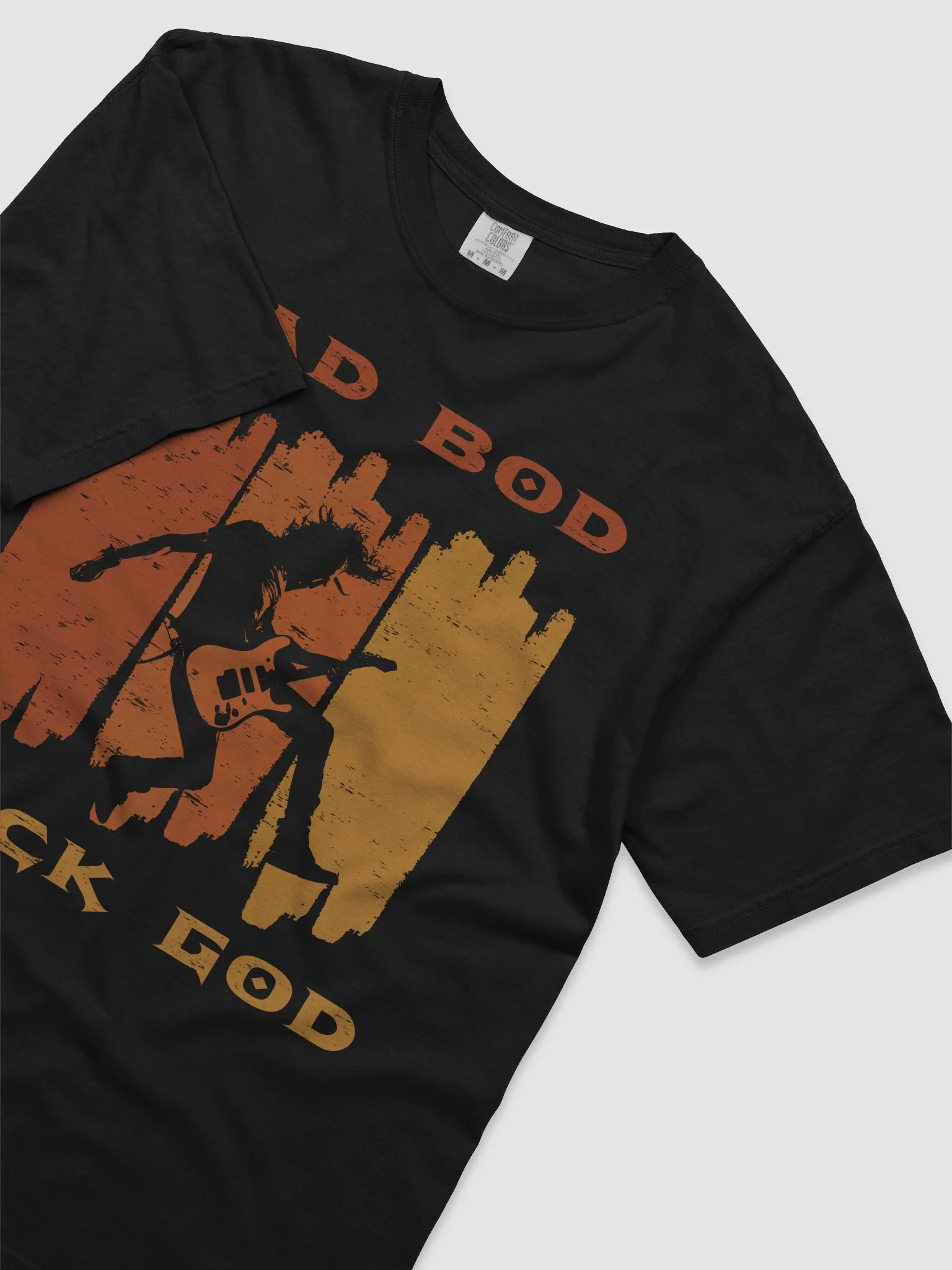 Dad Bod Rock God Relaxed Fit Unisex T-Shirt product image (3)