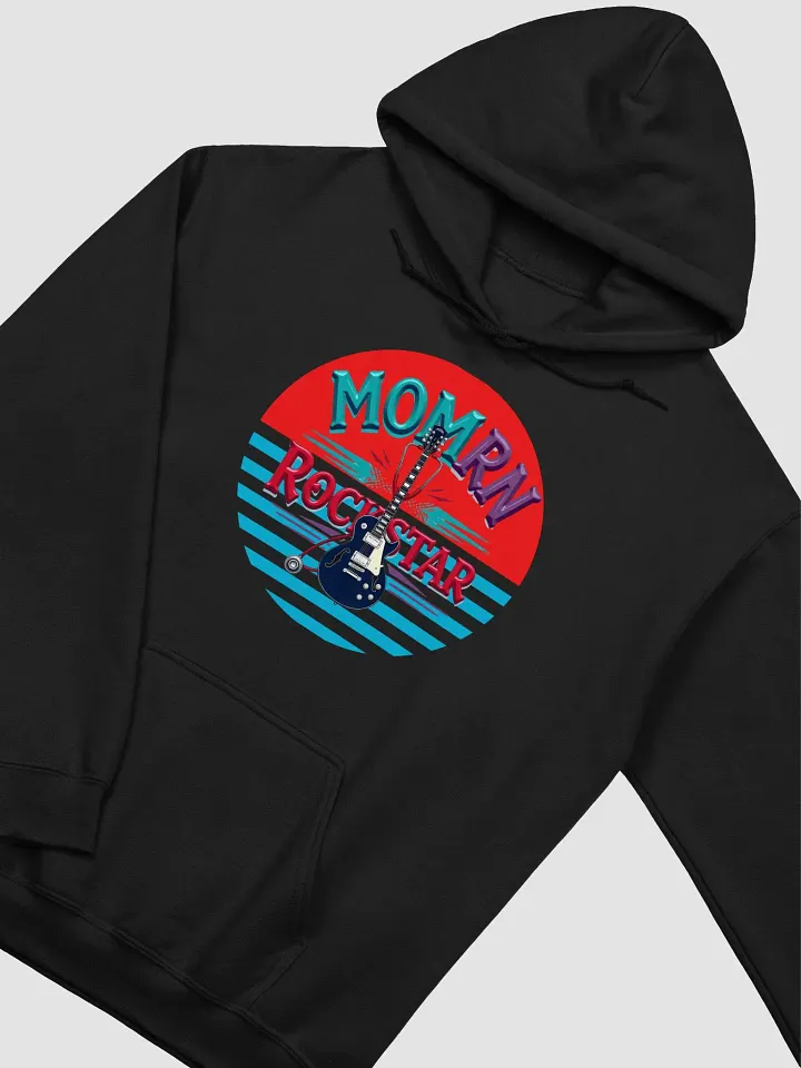 Retro Rockstar Electric Guitar Hoodie product image (22)