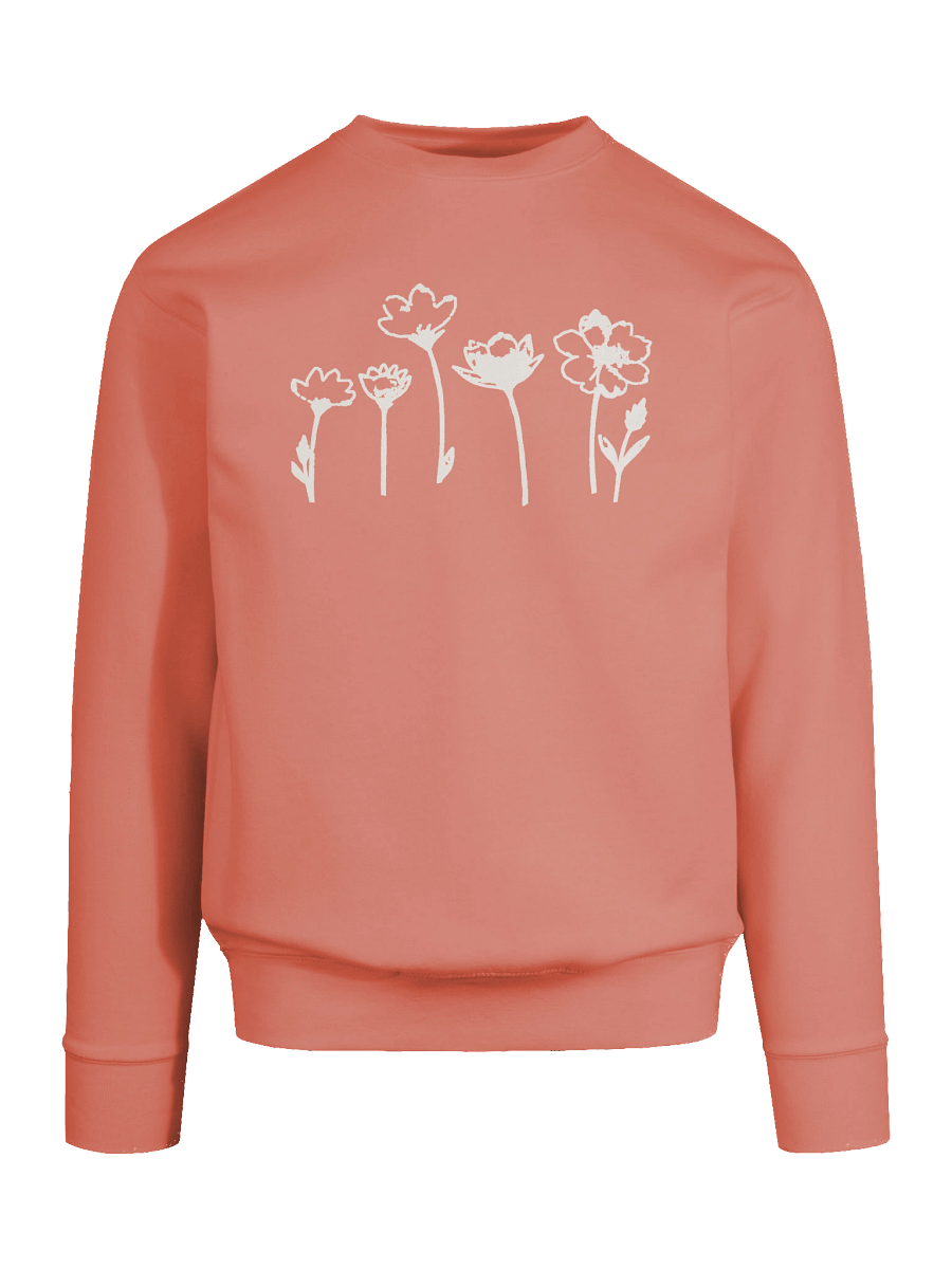 Wildflowers Minimalist Lineart Blossom Breeze Sweatshirt product image (50)