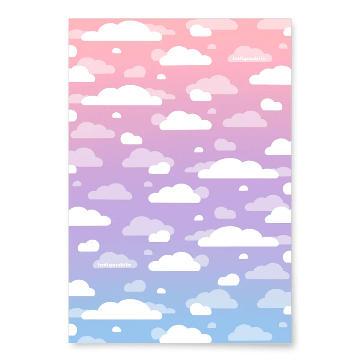 Cloudy Sky Wrapping Paper Trio product image (1)