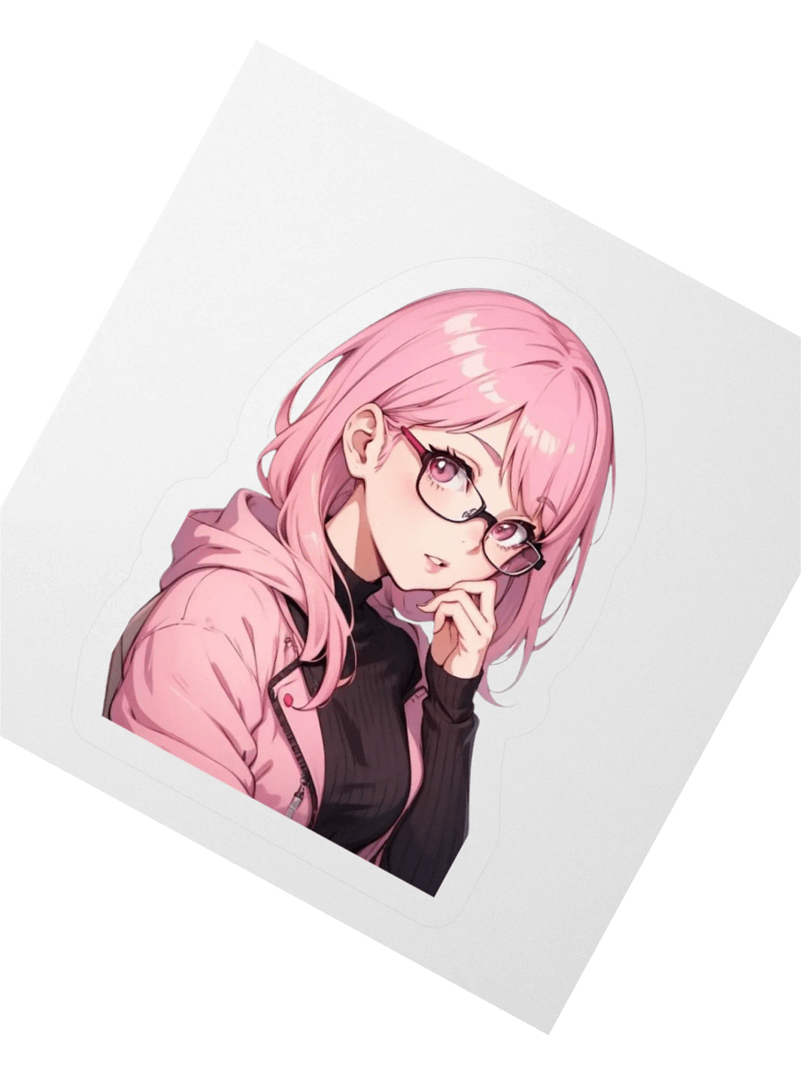 (PINK WAIFU) K STICKERS product image (2)