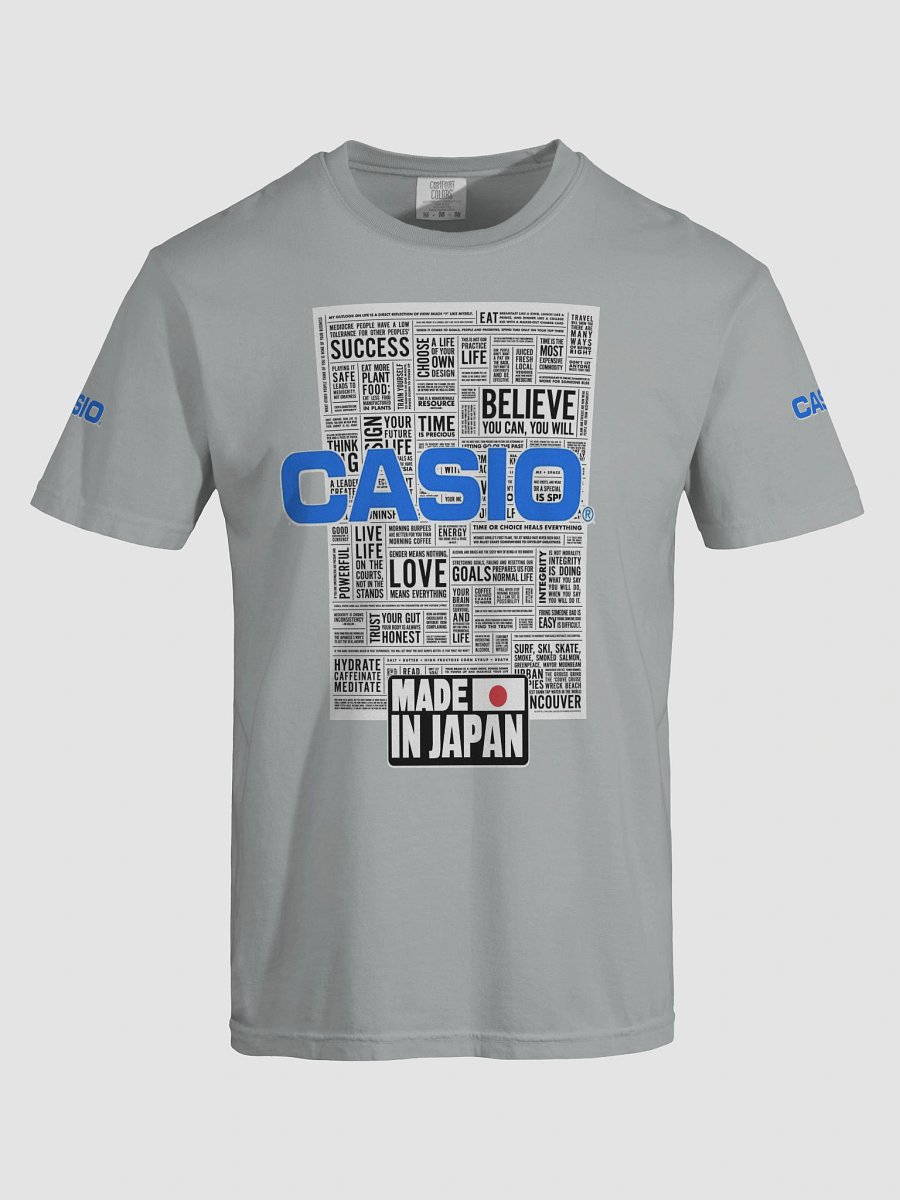 CASIO SPECIAL TSHIT MADE IN JAPAN LOGO product image (63)