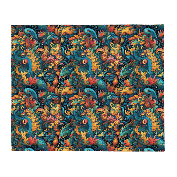 Rhapsody of Birds | Throw Blanket product image (2)